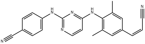 Rilpivirine Z-Isomer HCl Struktur