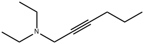 2-Hexyn-1-amine,N,N-diethyl-(9CI) Struktur