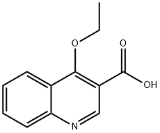 3-Quinolinecarboxylicacid,4-ethoxy-(9CI) Struktur