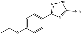 1H-1,2,4-Triazol-3-amine,5-(4-ethoxyphenyl)-(9CI) Struktur