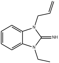 2H-Benzimidazol-2-imine,1-ethyl-1,3-dihydro-3-(2-propenyl)-(9CI) Struktur