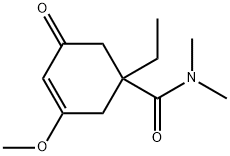 3-Cyclohexene-1-carboxamide,1-ethyl-3-methoxy-N,N-dimethyl-5-oxo-(9CI) Struktur