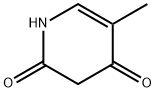 2,4(1H,3H)-Pyridinedione,5-methyl-(9CI) Struktur