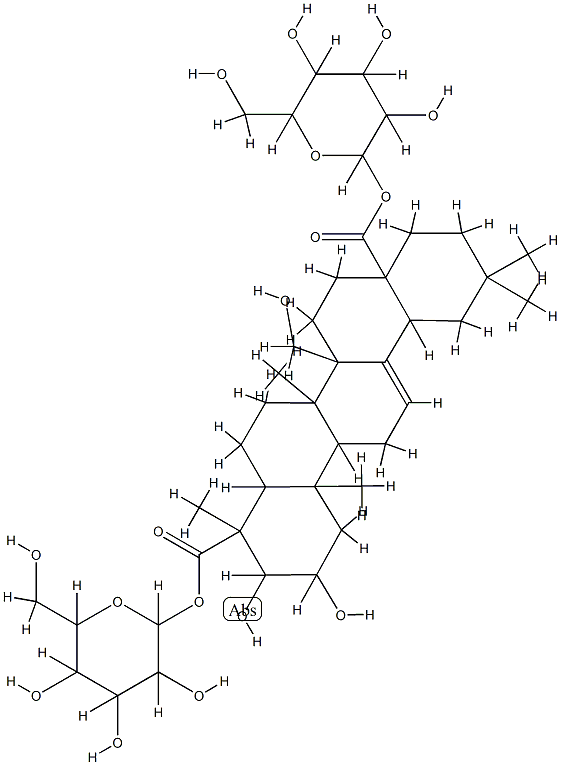 POWDERED ASIAN GINSENG EXTRACT (1.5 G) Structure