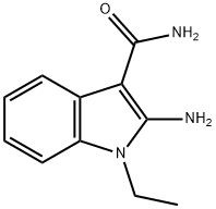 1H-Indole-3-carboxamide,2-amino-1-ethyl-(9CI) Struktur