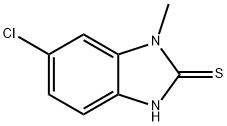 2H-Benzimidazole-2-thione,6-chloro-1,3-dihydro-1-methyl-(9CI) Struktur