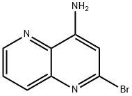 1,5-Naphthyridin-4-amine,2-bromo-(9CI) Struktur