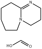 formic acid, compound with 2,3,4,6,7,8,9,10-octahydropyrimido[1,2-a]azepine (1:1) Struktur