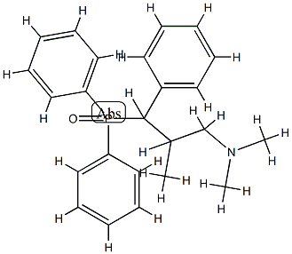 Diphenyl[α-[2-(dimethylamino)-1-methylethyl]benzyl]phosphine oxide Struktur