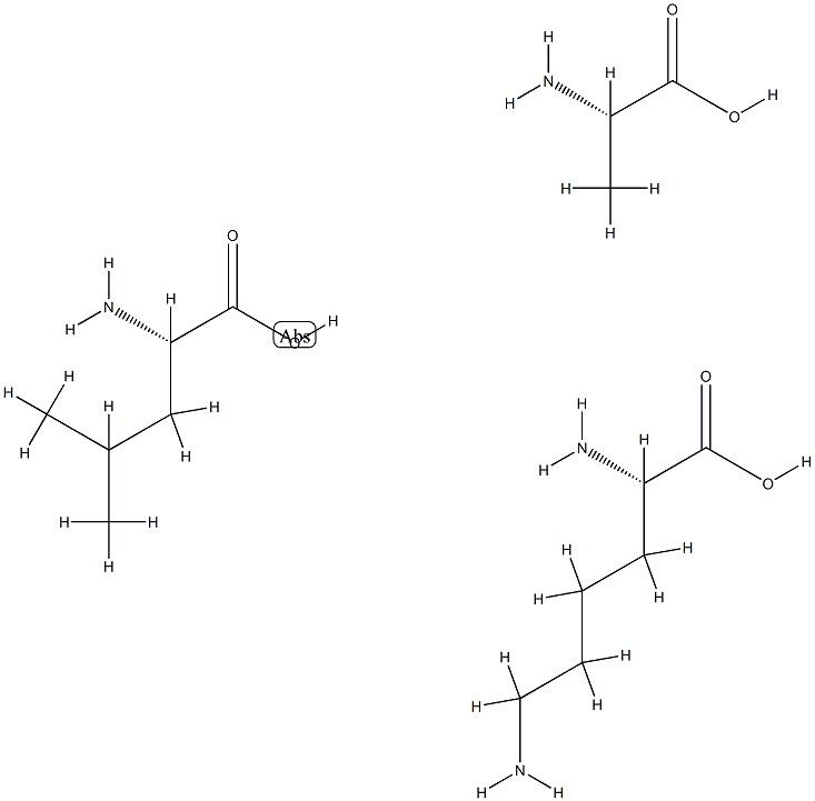 poly(lysyl-(leucyl-poly-alanine)) Struktur