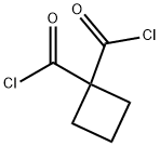 1,1-Cyclobutanedicarbonyl dichloride (9CI) Struktur