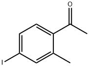 1-(4-iodo-2-methylphenyl)ethanone Struktur