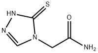 4H-1,2,4-Triazole-4-acetamide,2,3-dihydro-3-thioxo-(9CI) Struktur