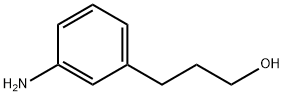 Benzenepropanol, 3-amino- Struktur