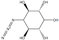 3-azido-3-deoxy-myo-inositol Struktur