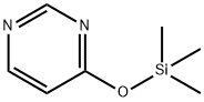 Pyrimidine,4-[(trimethylsilyl)oxy]-(9CI) Struktur