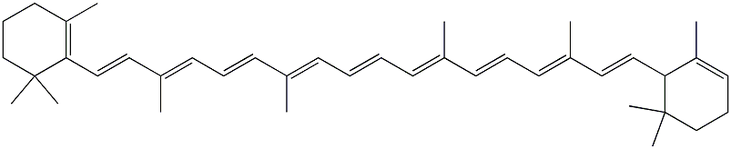 ALL-TRANS-ALPHA-CAROTENE Struktur