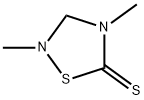 1,2,4-Thiadiazolidine-5-thione,2,4-dimethyl-(9CI) Struktur