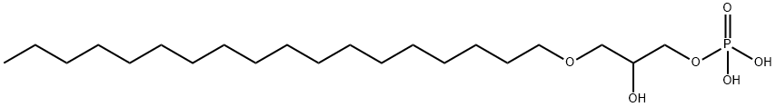 1-OCTADECYL LPA Struktur