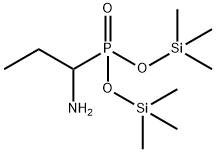 Bis(trimethylsilyl)=(1-aminopropyl) phosphonate Struktur