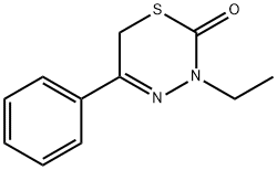 2H-1,3,4-Thiadiazin-2-one,3-ethyl-3,6-dihydro-5-phenyl-(9CI) Struktur