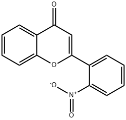 4H-1-Benzopyran-4-one,2-(2-nitrophenyl)-(9CI) Struktur