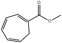 1,3,5-Cycloheptatriene-1-carboxylicacid,methylester(6CI,9CI) Struktur