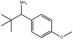 1-(4-methoxyphenyl)-2,2-dimethylpropan-1-amine Struktur