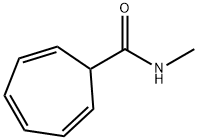 2,4,6-Cycloheptatriene-1-carboxamide,N-methyl-(9CI) Struktur