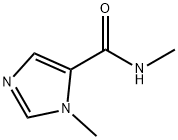 1H-Imidazole-5-carboxamide,N,1-dimethyl-(9CI) Struktur