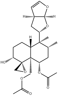 Caryoptinol Struktur