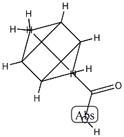 Tetracyclo[4.2.0.02,5.03,8]octane-4-carboxylic acid, stereoisomer (9CI) Struktur