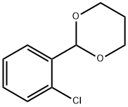 1,3-Dioxane,2-(2-chlorophenyl)-(9CI) Struktur