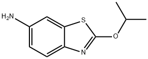 6-Benzothiazolamine,2-(1-methylethoxy)-(9CI) Struktur