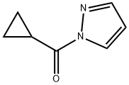 1H-Pyrazole,1-(cyclopropylcarbonyl)-(9CI) Struktur