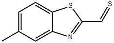 2-Benzothiazolecarbothioaldehyde,5-methyl-(9CI) Struktur