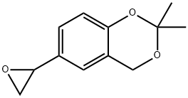 4H-1,3-Benzodioxin,2,2-dimethyl-6-oxiranyl-(9CI) Struktur