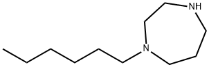 1-hexyl-1,4-diazepane Struktur