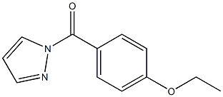 1H-Pyrazole,1-(4-ethoxybenzoyl)-(9CI) Struktur