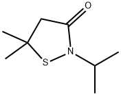 3-Isothiazolidinone,5,5-dimethyl-2-(1-methylethyl)-(9CI) Struktur