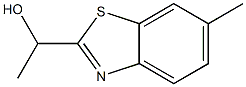 2-Benzothiazolemethanol,alpha,6-dimethyl-(9CI) Struktur