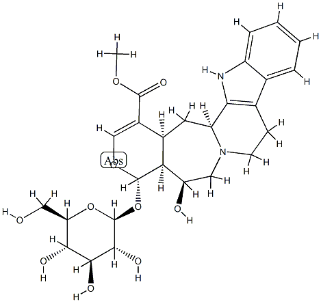 3-dihydrocadambine Struktur