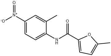 2-Furancarboxamide,5-methyl-N-(2-methyl-4-nitrophenyl)-(9CI) Struktur