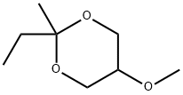 1,3-Dioxane,2-ethyl-5-methoxy-2-methyl-(9CI) Struktur