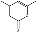 2H-Pyran-2-thione,4,6-dimethyl-(9CI) Struktur