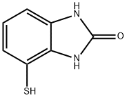 2H-Benzimidazol-2-one,1,3-dihydro-4-mercapto-(9CI) Struktur