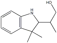 2,3-Dihydro-β,3,3-trimethyl-1H-indole-2-ethanol Struktur