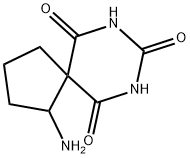 7,9-Diazaspiro[4.5]decane-6,8,10-trione,1-amino-(9CI) Struktur