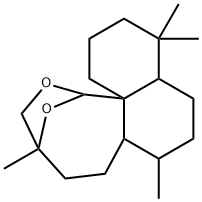 4,5,6,6a,7,8,9,9a,10,11,12,13-Dodecahydro-4,7,10,10-tetramethyl-1,4-epoxy-3H-naphth[8a,1-c]oxocin Struktur