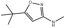 3-Isoxazolamine,5-(1,1-dimethylethyl)-N-methyl-(9CI) Struktur